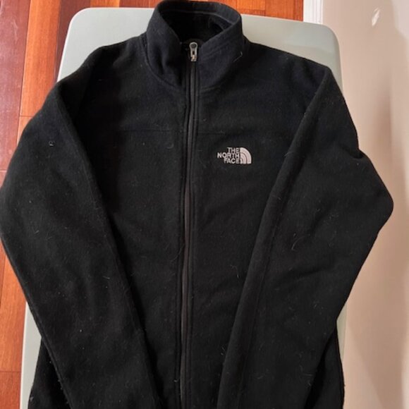 The North Face Black Zip Up Jacket Sz M in Excellent Condition - Picture 5 of 5